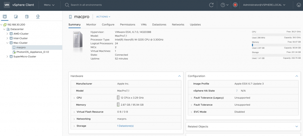 vmware esx for mac